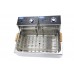 Friteuza electrica  dubla 15 l